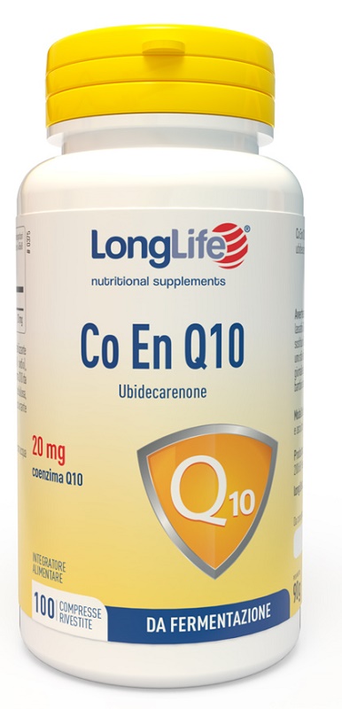 LONGLIFE CO EN Q10 20MG 100 COMPRESSE RIVESTITE - FarmaLucia