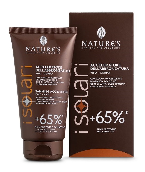 NATURE'S I SOLARI ACCELERATORE DELL'ABBRONZATURA +65% 150 ML - FarmaLucia