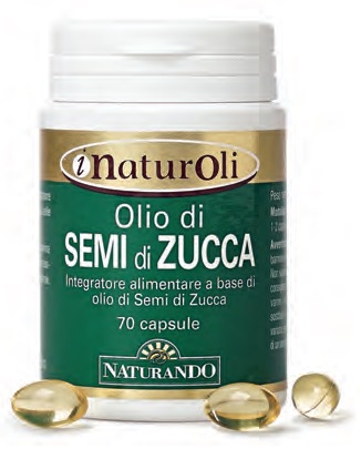 NATUROLI OLIO DI SEMI DI ZUCCA 70 SOFTGEL - FarmaLucia