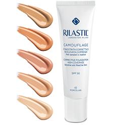 RILASTIL CAMOUFLAGE FONDOTINTA CORRETTIVO FLUIDO ELEVATA COPRENZA 30 30 ML - FarmaLucia