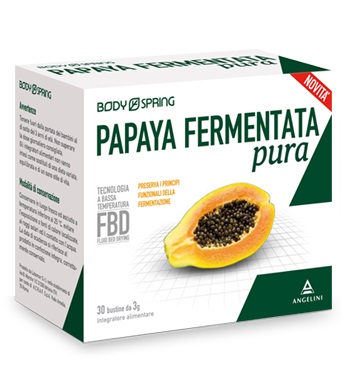 BODY SPRING PAPAYA FERMENTATA PURA 30 BUSTINE - FarmaLucia