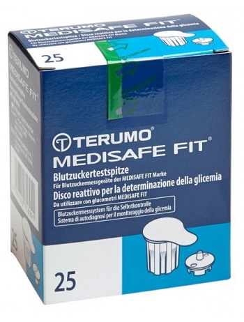 DISCO PER LA DETERMINAZIONE DELLA GLICEMIA MEDISAFE FIT 25 PEZZI - FarmaLucia