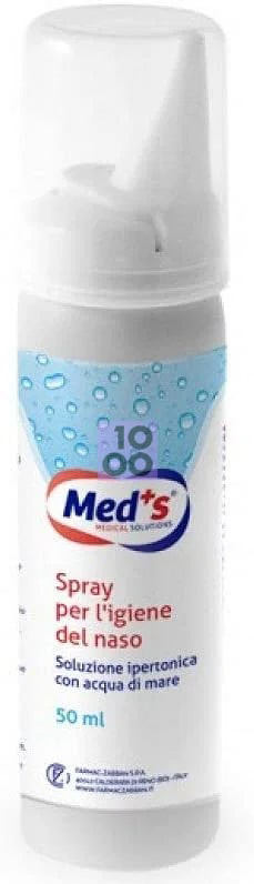 SPRAY MEDS IPERTONICO ACQUA NASO 50 ML - FarmaLucia