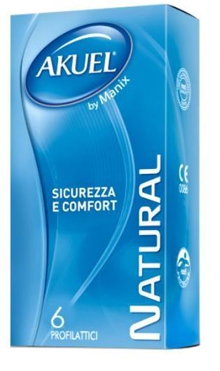 PROFILATTICO ANSELL AKUEL BY MANIX NATURAL B 6 PEZZI - FarmaLucia