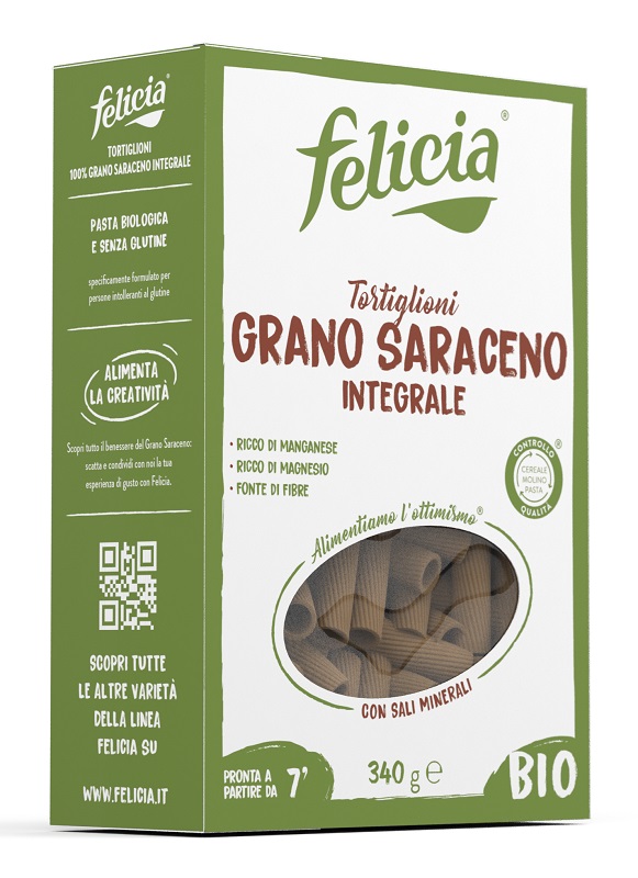 FELICIA BIO SARACENO TORTIGLIONI 340 G - FarmaLucia