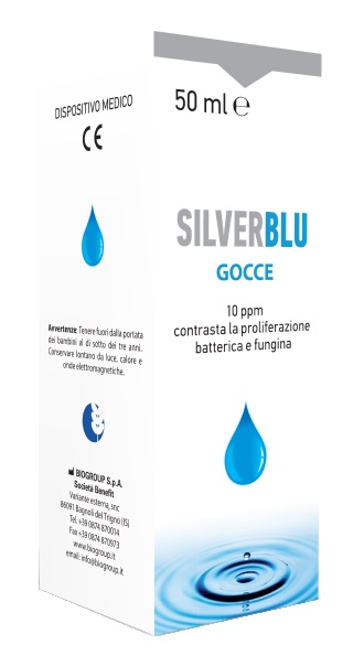 SILVER BLU GOCCE 50 ML - FarmaLucia