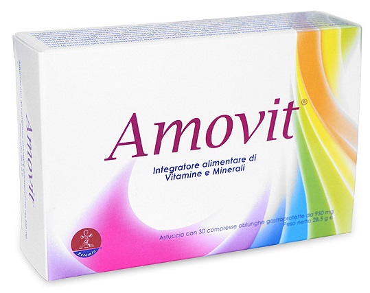 AMOVIT 30 COMPRESSE GASTROPROTETTE - FarmaLucia