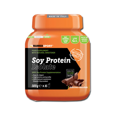 SOY PROTEIN ISOLATE DELICIOUS CHOCOLATE POLVERE 500 G - FarmaLucia