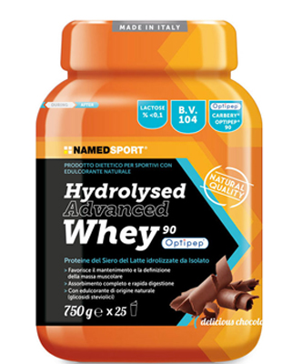 HYDROLYSED ADVANCED WHEY DELICIOUS CHOCOLATE BARATTOLO POLVERE ORALE 750 G - FarmaLucia