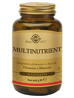 MULTINUTRIENT SOLGAR 30 TAVOLETTE - FarmaLucia