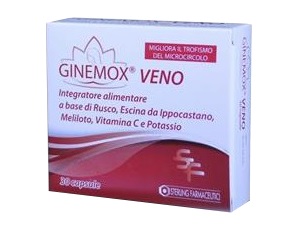 GINEMOX VENO 30 CAPSULE - FarmaLucia