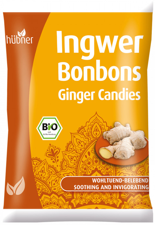 HUBNER CARAMELLE DIGESTIVE ALLO ZENZERO 69 G - FarmaLucia
