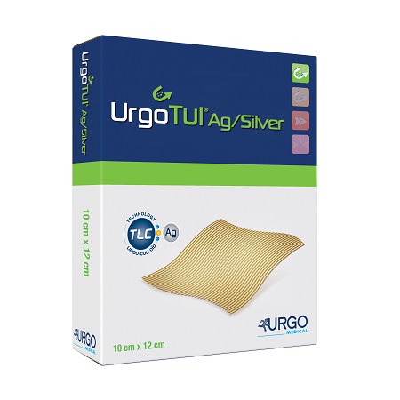 MEDICAZIONE STERILE URGOTUL AG/SILVER 10X12 CM 5 PEZZI - FarmaLucia