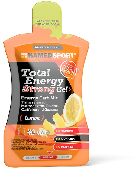 TOTAL ENERGY STRONG LEMON GEL 40 ML - FarmaLucia