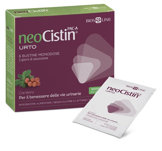 NEOCISTIN PAC A URTO 6 BUSTINE MONODOSE - FarmaLucia