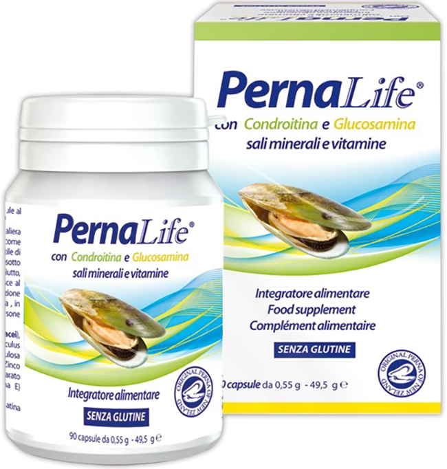PERNALIFE GLUCOSAMINA CONDROITINA VITAMINE E MINERALI 90 CAPSULE - FarmaLucia