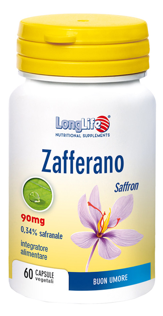 LONGLIFE ZAFFERANO 60 CAPSULE VEGETALI - FarmaLucia
