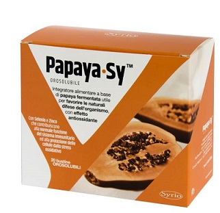 PAPAYA-SY 20 BUSTINE 92 G POLVERE OROSOLUBILE - FarmaLucia