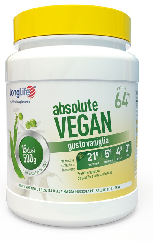 LONGLIFE ABSOLUTE VEGAN 500 G - FarmaLucia