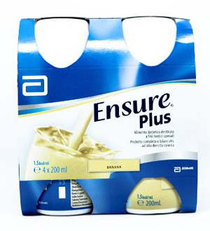 ENSURE PLUS BANANA 4 BOTTIGLIE DA 200 ML - FarmaLucia