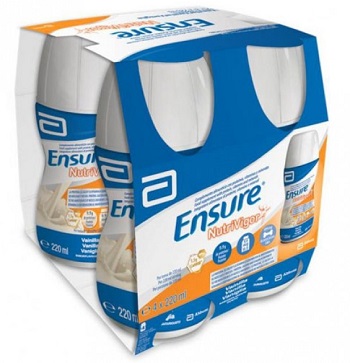 ENSURE NUTRIVIGOR VANIGLIA 4 BOTTIGLIE DA 220 ML - FarmaLucia