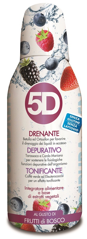 5D SLEEVERATO FRUTTI DI BOSCO 500 ML - FarmaLucia