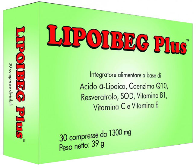 LIPOIBEG PLUS 30 COMPRESSE DA 1300 MG - FarmaLucia