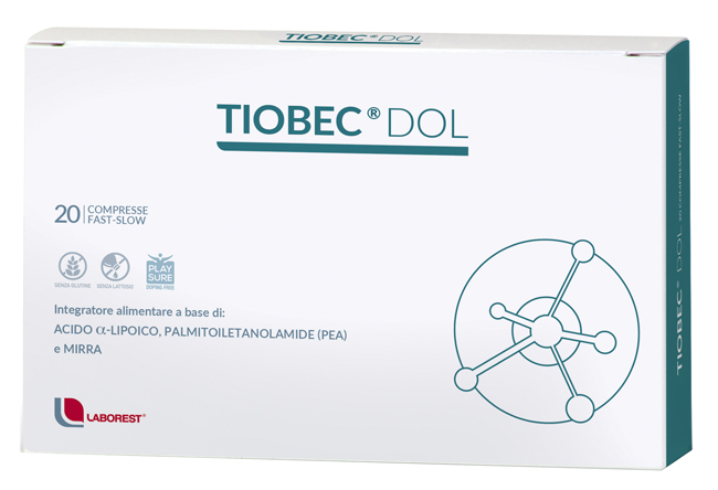 TIOBEC DOL 20 COMPRESSE DA 1455 MG - FarmaLucia