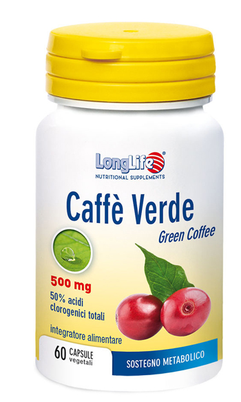 LONGLIFE CAFFE' VERDE 60 CAPSULE VEGETALI - FarmaLucia