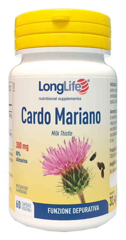 LONGLIFE CARDO MARIANO 60 CAPSULE VEGETALI - FarmaLucia