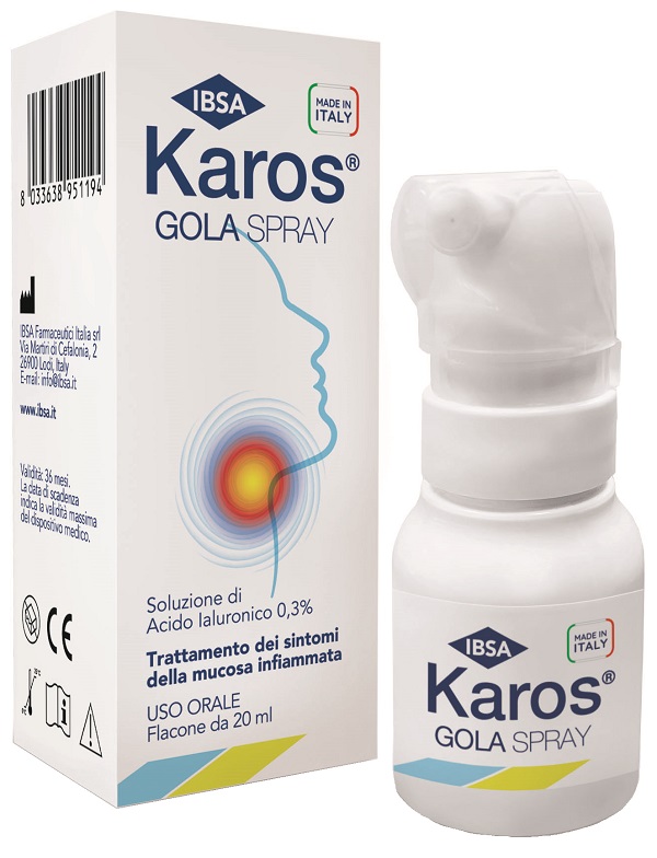 KAROS SPRAY ORALE 0,3% 20 ML - FarmaLucia