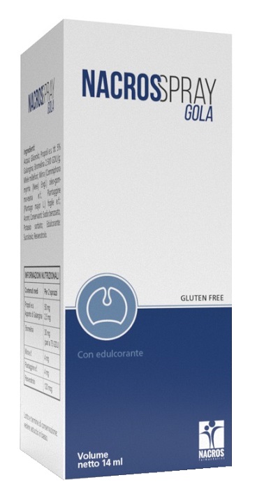 NACROS SPRAY GOLA 14 ML - FarmaLucia