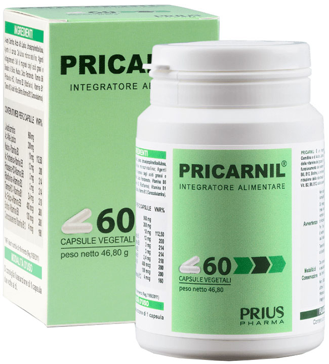 PRICARNIL 30 CAPSULE - FarmaLucia