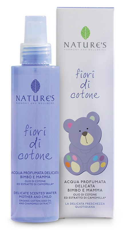 NATURE'S FIORI DI COTONE ACQUA PROFUMATA DELICATA BIMBO E MAMMA 150 ML - FarmaLucia