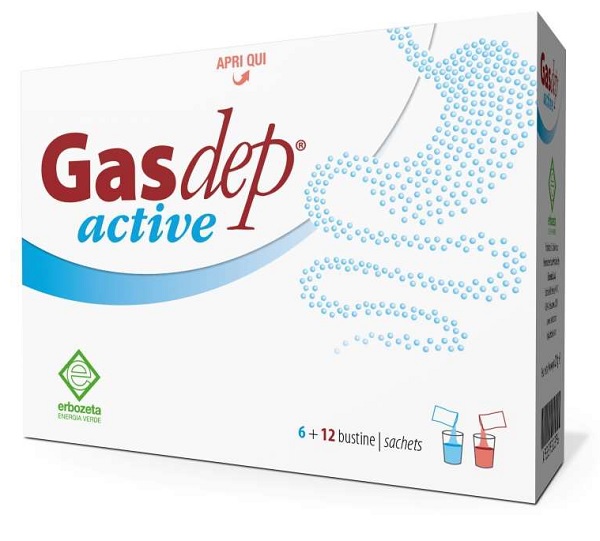 GASDEP ACTIVE 6+12 BUSTINE - FarmaLucia