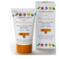PICCOLOSOLE CREMA SOLARE BIMBI PROTETTIVA VISO E CORPO SPF30 125 ML - FarmaLucia