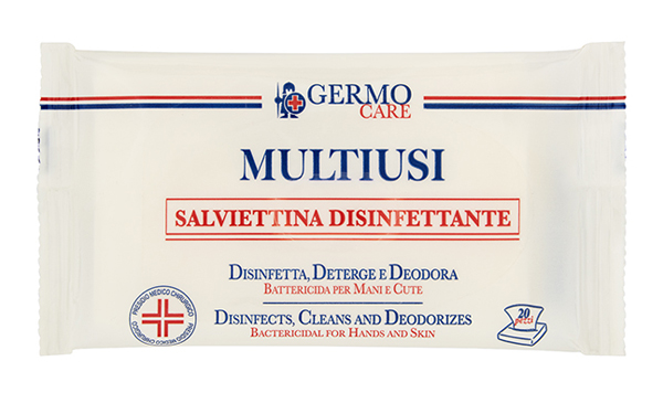 MULTIUSI SALVIETTINA DISINFETTANTE 20 PEZZI - FarmaLucia