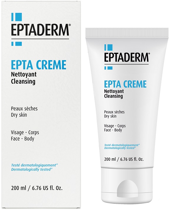 EPTADERM EPTA CREME DETERGENTE PELLI SECCHE VISO CORPO 200 ML - FarmaLucia