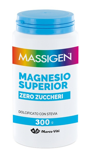 MASSIGEN MAGNESIO SUPERIOR ZERO ZUCCHERI 300 G - FarmaLucia