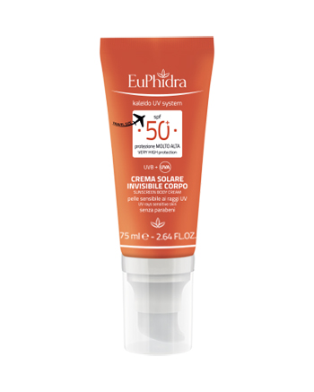 EUPHIDRA KALEIDO UV SYSTEM CREMA SOLARE CORPO 50+ INVISIBLE - FarmaLucia