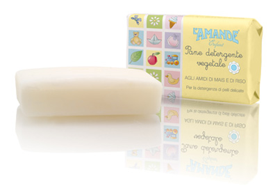 L'AMANDE ENFANT PANE DETERGENTE VEGETALE 100 G - FarmaLucia