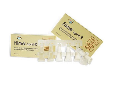 FILME OPHT-R LIQUIDO OFTALMICO PROTETTIVO 10 FLACONCINI 0,5 ML - FarmaLucia