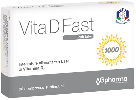 VITA D FAST 30 COMPRESSE - FarmaLucia