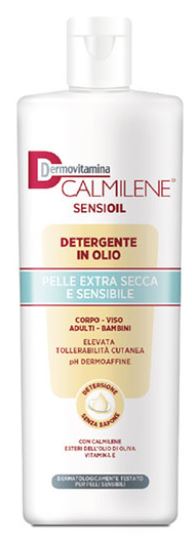 DERMOVITAMINA CALMILENE SENSIOIL DETERGENTE IN OLIO SENZA SAPONE PER PELLE EXTRA SECCA E SENSIBILE 500 ML - FarmaLucia