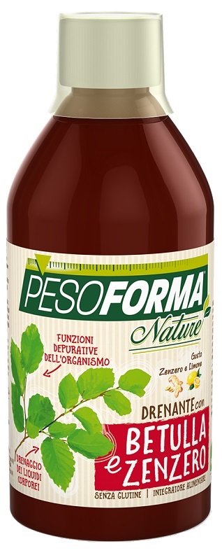 PESOFORMA NATURE DRENANTE BETULLA E ZENZERO 500 ML - FarmaLucia