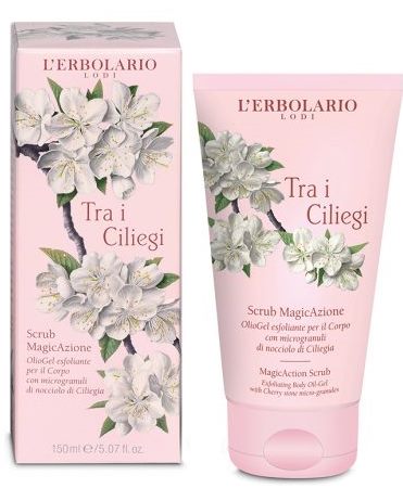 TRA I CILIEGI SCRUB MAGICAZIONE OLIOGEL ESFOLIANTE CORPO 150 ML - FarmaLucia