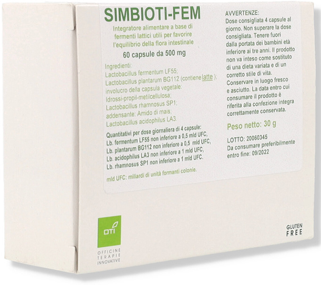 SIMBIOTI FEM 60 CAPSULE - FarmaLucia