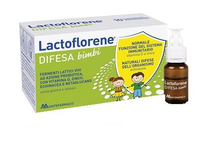 LACTOFLORENE DIFESA BAMBINI 10 FLACONI 100 ML - Nessun limite di pezzi in acquisto - FarmaLucia