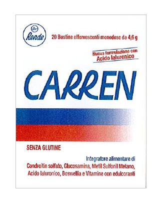 CARREN 20 BUSTINE EFFERVESCENTI MONODOSE DA 4,6 G L'UNA - FarmaLucia