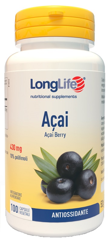 LONGLIFE ACAI 100 CAPSULE VEGETALI - FarmaLucia